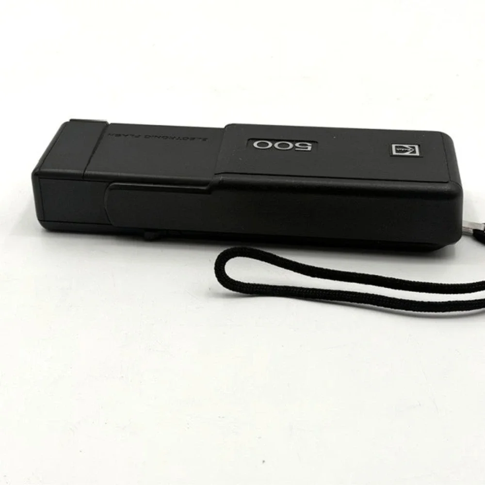 Kodak Ektralite 500 Pocket Camera Black Vintage 110 Film Power Tested